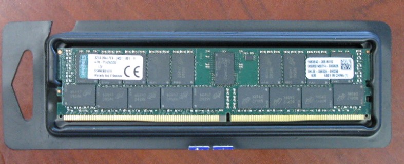 32GB (1x32GB) DDR4 2400MHz SDRAM ECC KTH-PL424/32G, Intel Memory, 32G