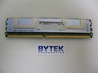 4GB DDR2 Fully Buffered FB ECC PC2-5300 667Mhz 2Rx4 Memory 371-3069, DDR2, PC2-5300, SunMicro Memory