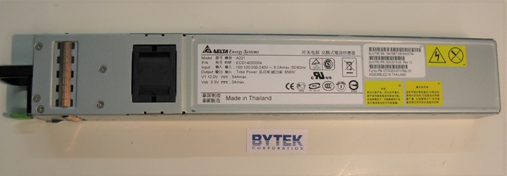 SunMicro 658 Watt AC Power Supply, Type A221, RoHS:Y 300-2015