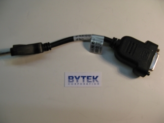 DISPLAY PORT TO DVI-D ADAPTER - 7" LONG 481409-002