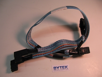 HP 684541-001 MiniSAS 2x straight to 2x 90° angle data cable 684541-001