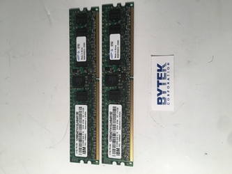 IBM 4400-9406 1GB (2x 512MB) DDR2 Memory Kit 12R8542 IBM parts, Sell Used IBM Servers, Buy Used IBM Parts, 4400 memory, 12R8542