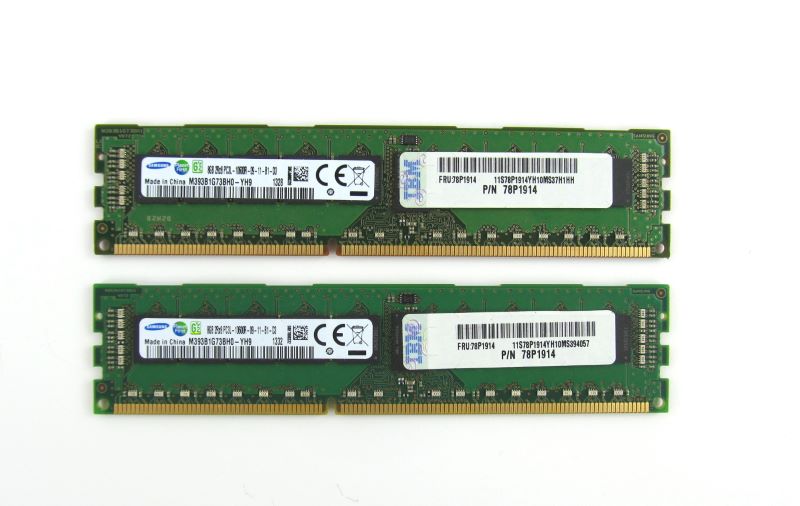 IBM EM4B 16GB (2x 8GB) DDR3 1066Mhz Memory Module Power7 EM4B, IBM Memory, iSeries, AS400, Power7, 
